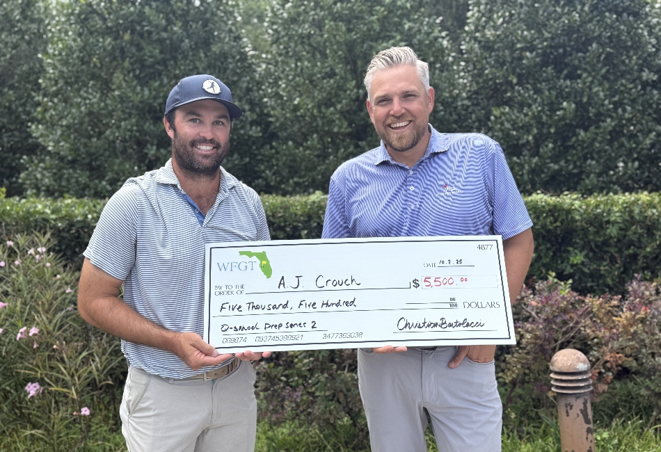 CROUCH STAYS GOLDEN IN OCALA! CROUCH STAYS GOLDEN IN OCALA!